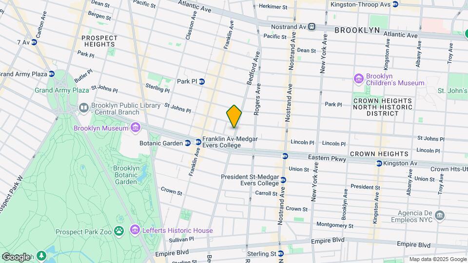 1518 Bedford Avenue Map and Location Details