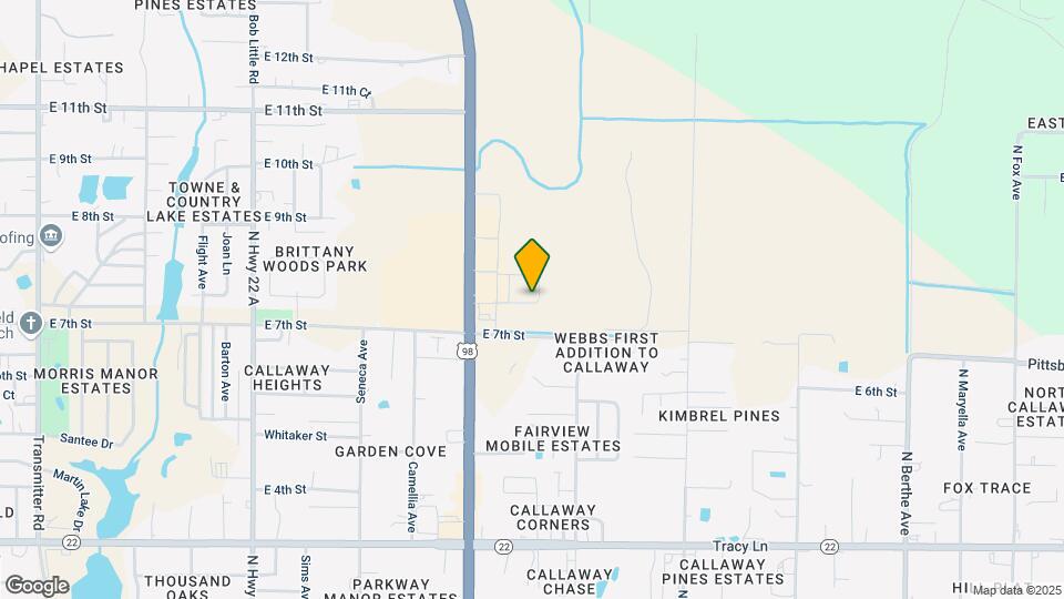 5765 Callaway Cir Map and Location Details