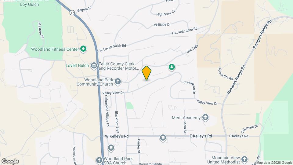 1930 Valley View Dr Mapa y Detalles de la Ubicación