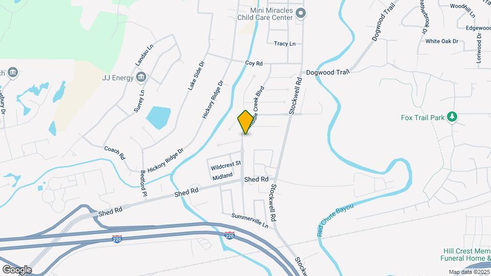 2228 Middle Creek Blvd Map and Location Details
