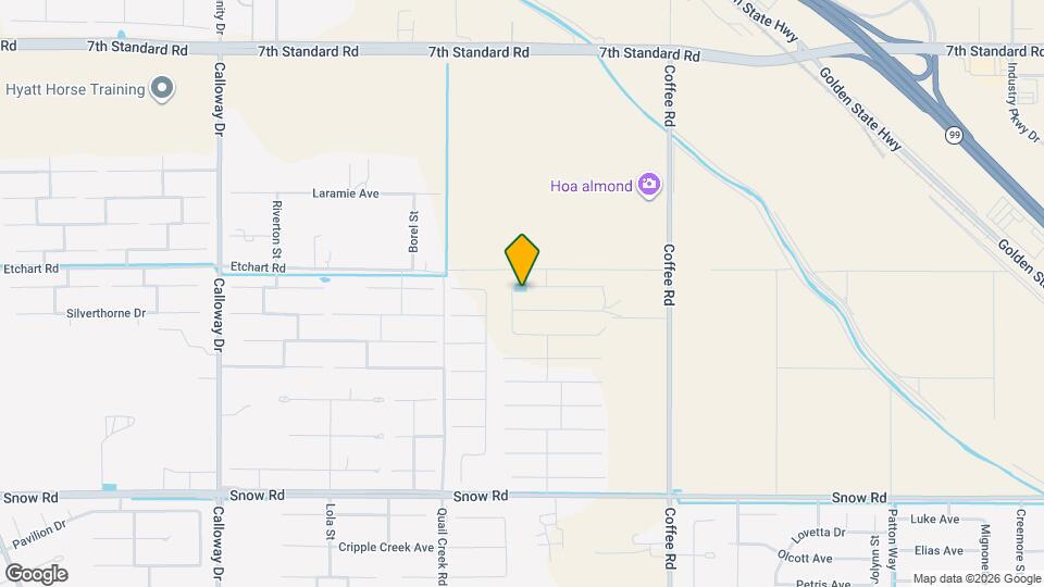 8607 Avon St Map and Location Details