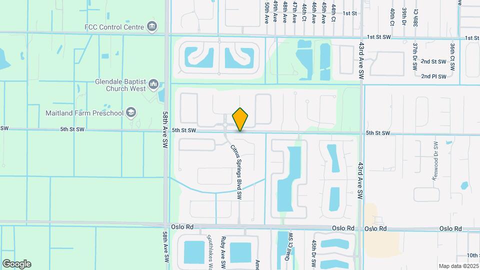 520 Calamondin Way SW Map and Location Details