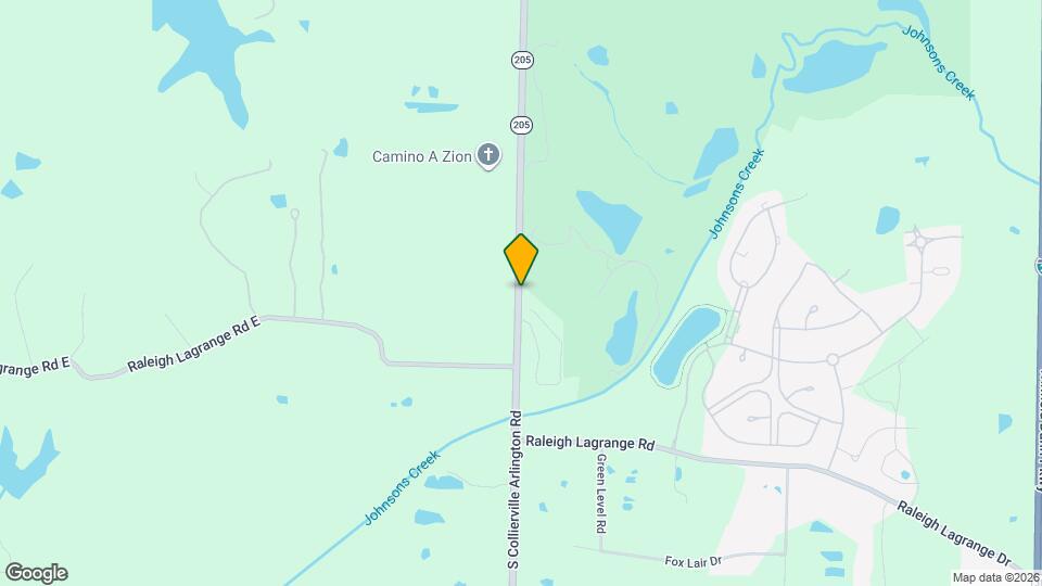 458 S Collierville Arlington Rd Map and Location Details