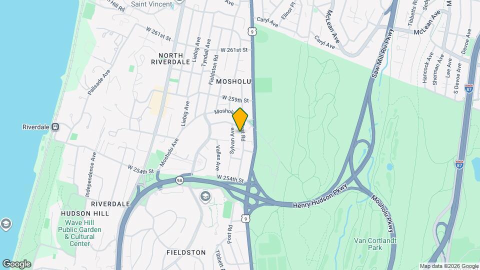 5631 Post Rd Map and Location Details