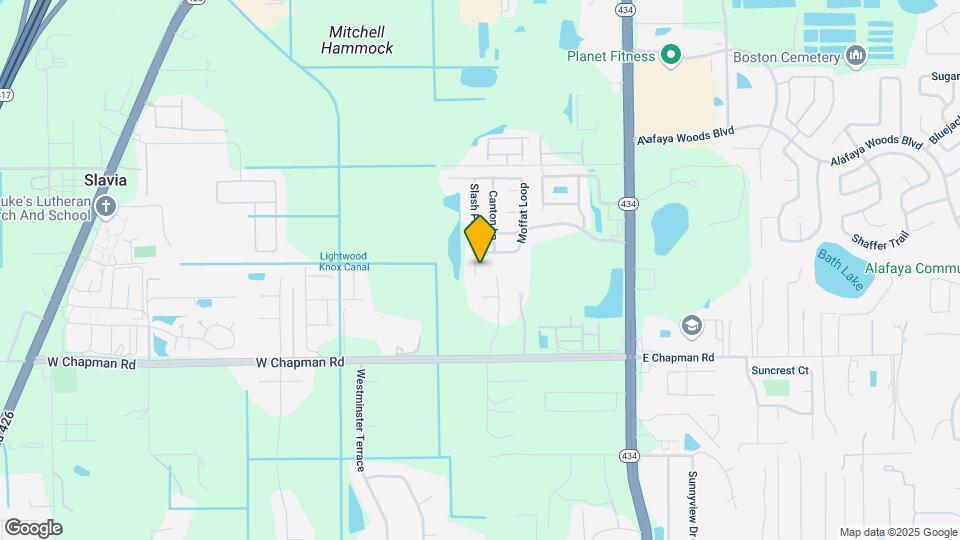 1605 Slash Pine Pl Map and Location Details