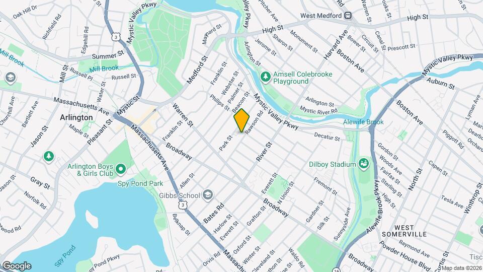 74 Rawson Rd Map and Location Details