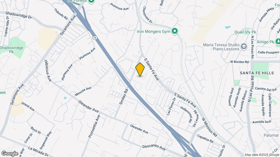 270 Avenida de Suerte Map and Location Details