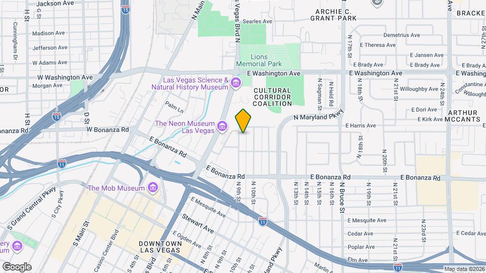 724 N 9th St Map and Location Details