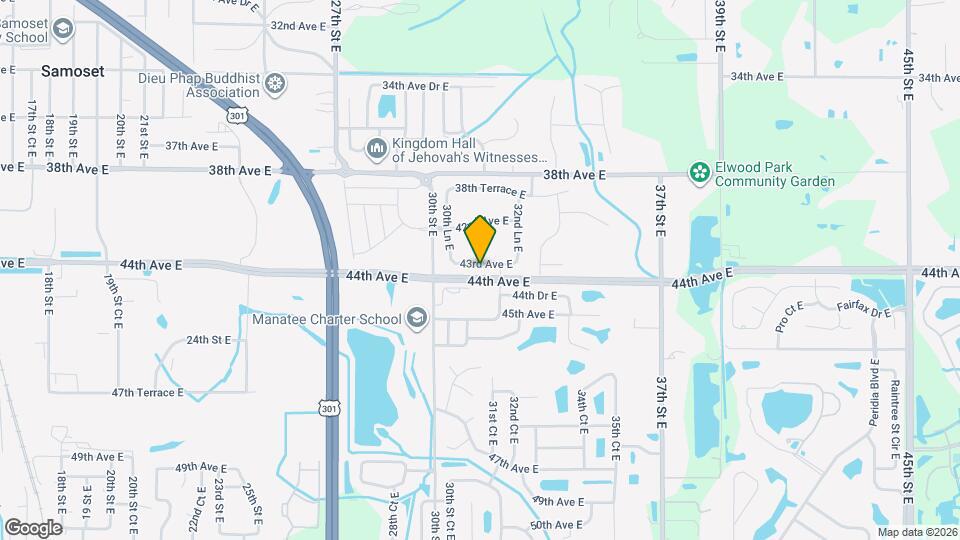 3106 43rd Ave E Map and Location Details