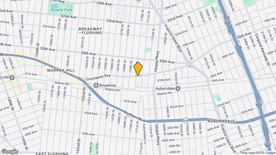 170-06 Crocheron Ave Map and Location Details