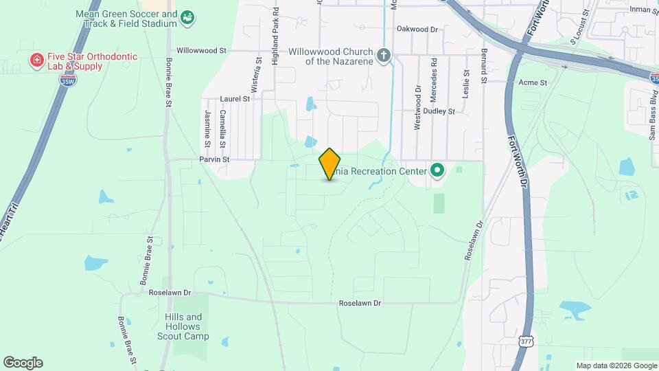 1605 Woodpecker St Map and Location Details