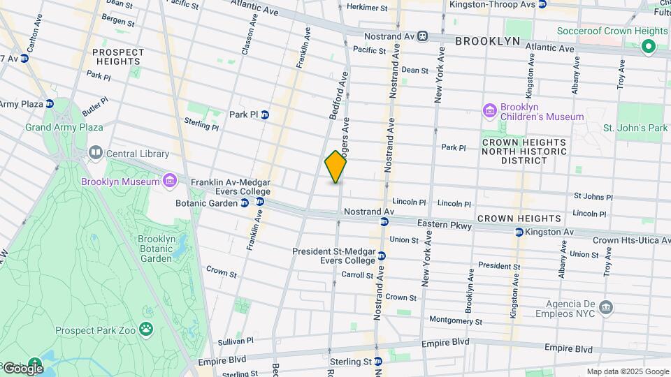 150 Rogers Avenue Mapa y Detalles de la Ubicación
