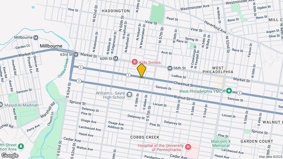 5748 Chestnut St Map and Location Details
