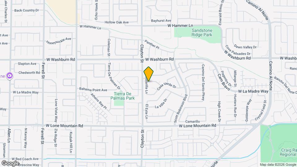 1945 Curio Dr Map and Location Details