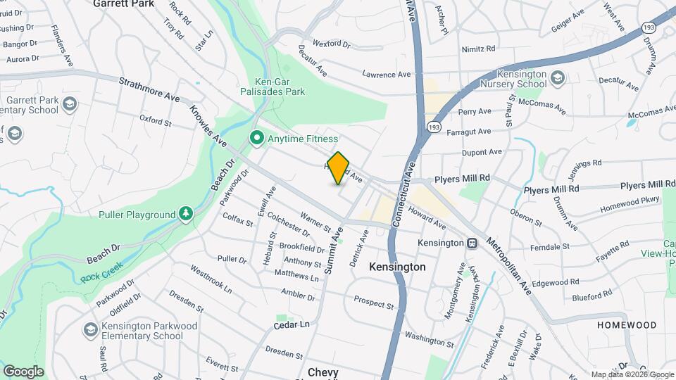 10512 Warfield St Map and Location Details