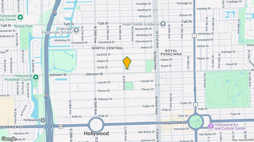 2325 Johnson St Map and Location Details