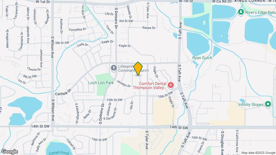 805 Heather Dr Mapa y Detalles de la Ubicación