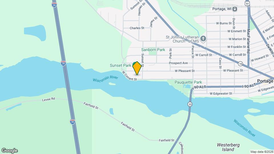 1205 W Conant St Mapa y Detalles de la Ubicación