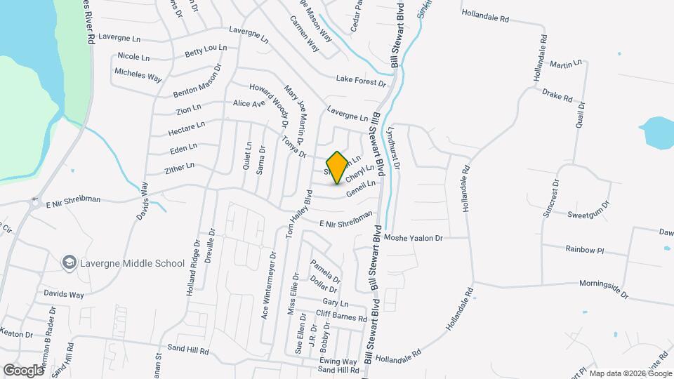 1033 Cheryl Ln Map and Location Details