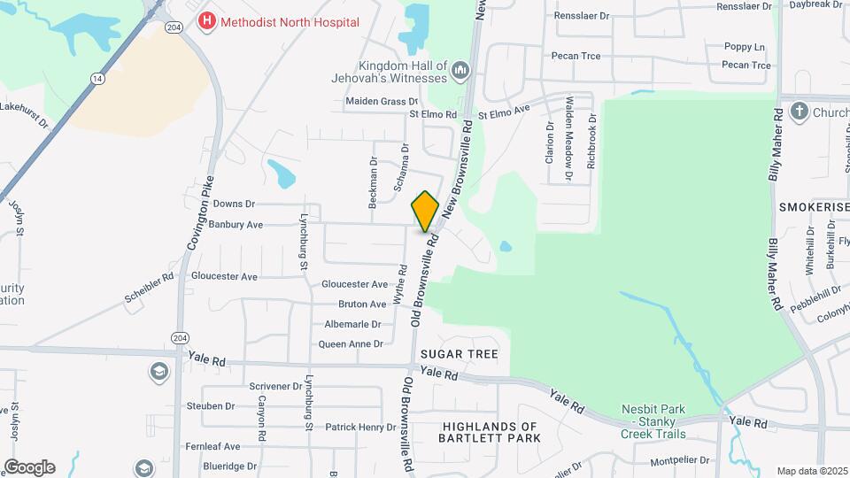 3655 Old Brownsville Rd Mapa y Detalles de la Ubicación