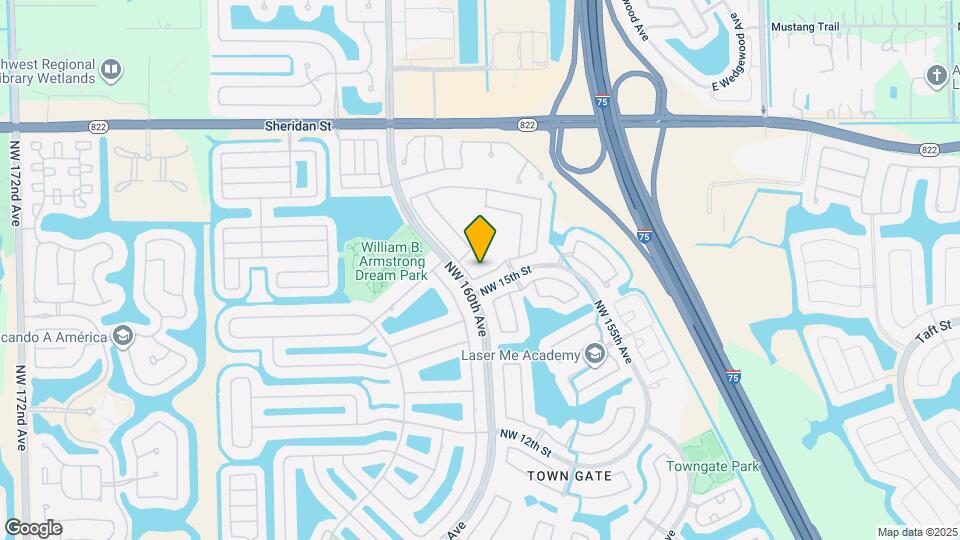 15891 NW 15th Ct Map and Location Details