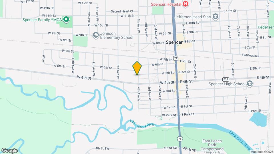 415 4th Ave W Map and Location Details