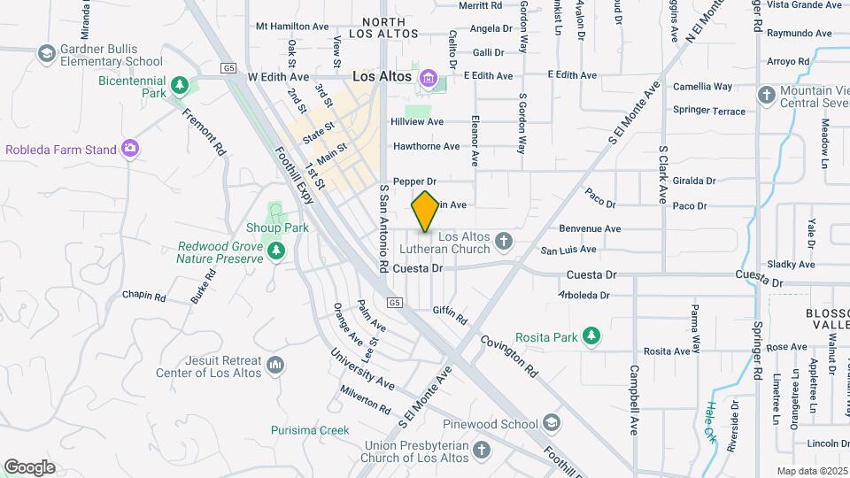 430 Lassen St Mapa y Detalles de la Ubicación