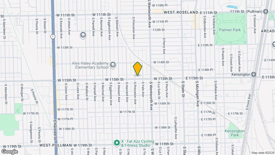 252 W 115th St Map and Location Details