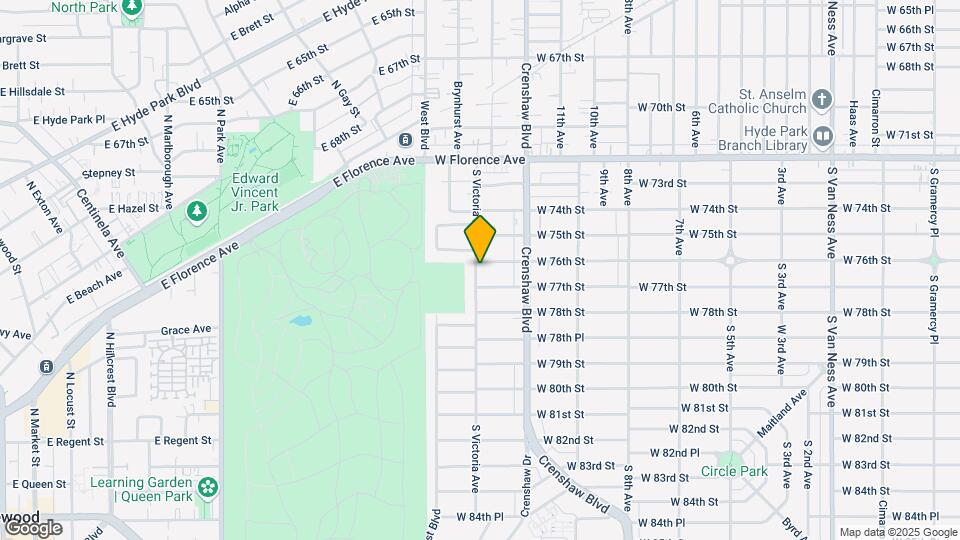 3454 W 76th St Map and Location Details