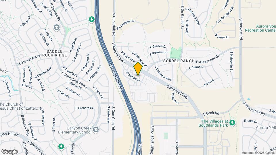 23560 E Alamo Pl Map and Location Details