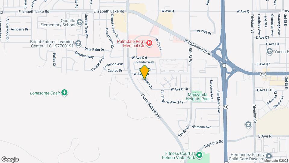 38343 Bonino Dr Map and Location Details