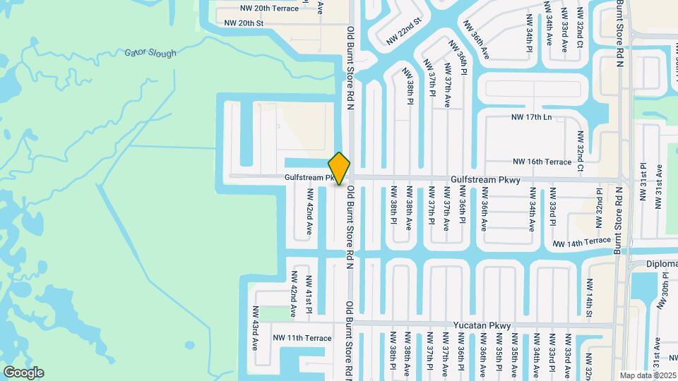 1531 NW 40th Pl Map and Location Details
