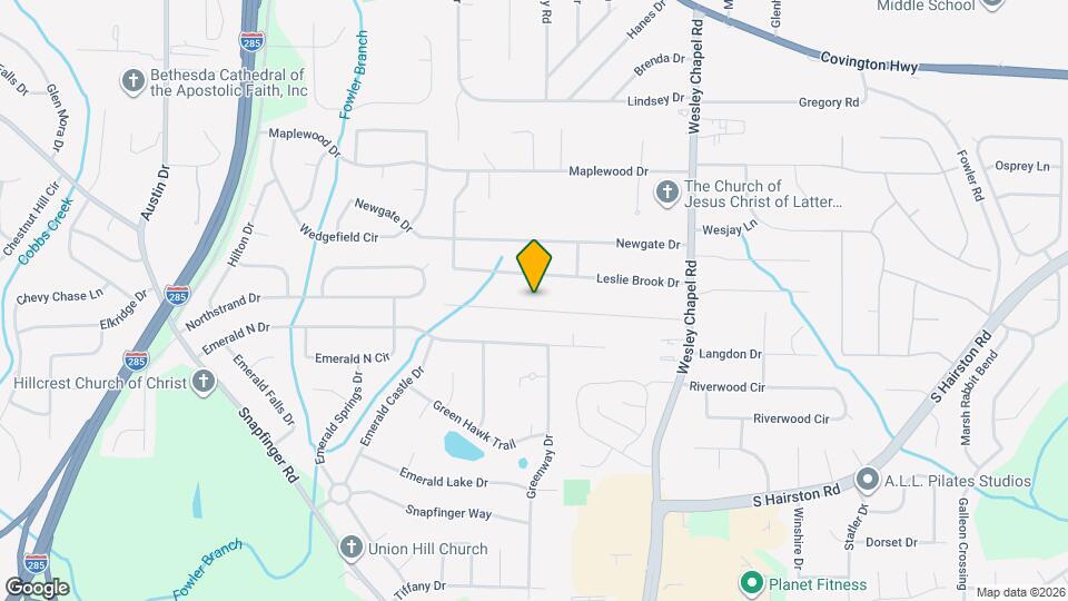 4144 Canby Ln Map and Location Details