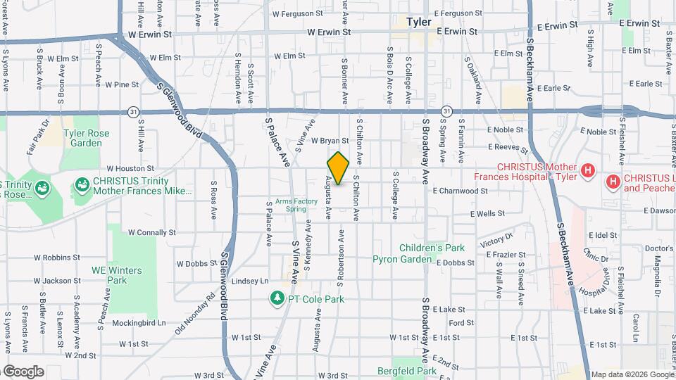 518 W Charnwood St Map and Location Details