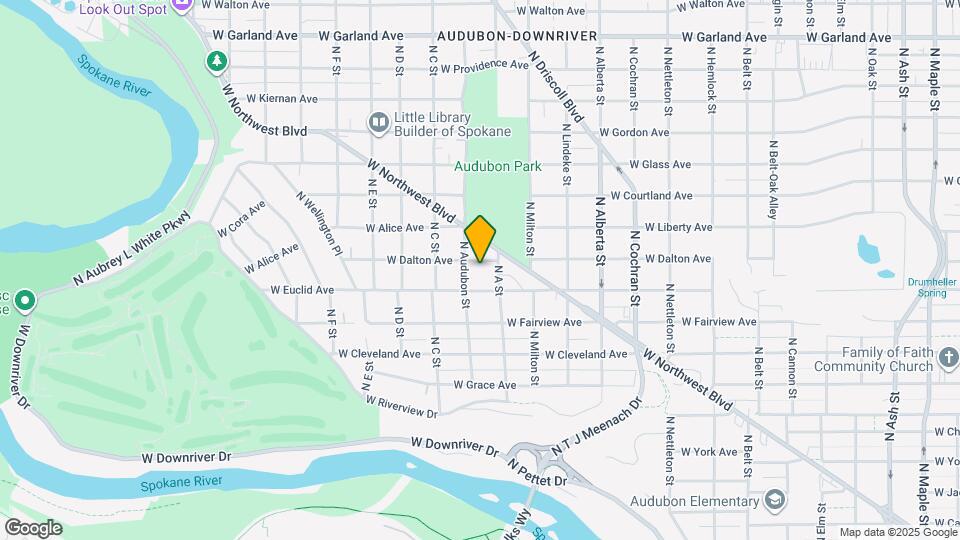 2917 W Dalton Ave Map and Location Details