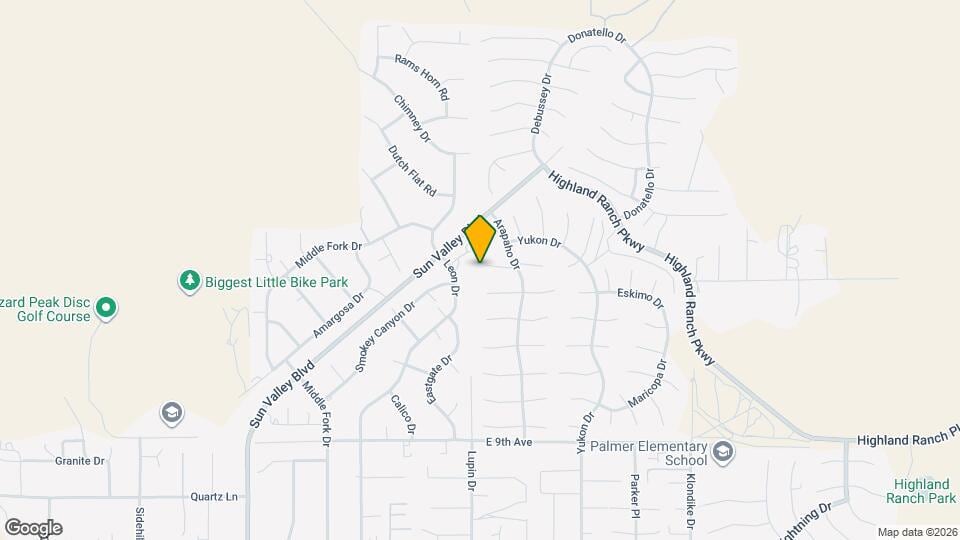 6240 Klikitat Ct Map and Location Details