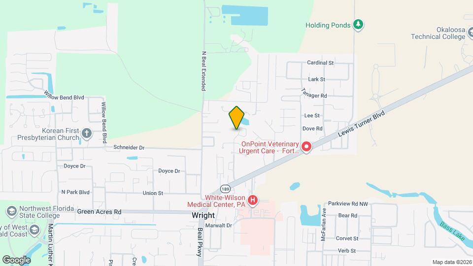 1700 Crosswinds Landing Map and Location Details