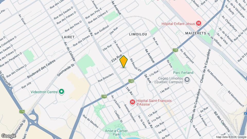 191 Berthiaume Rue Map and Location Details