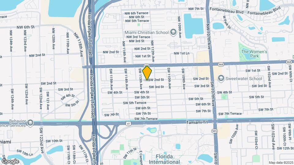 11252 SW 2nd St Map and Location Details
