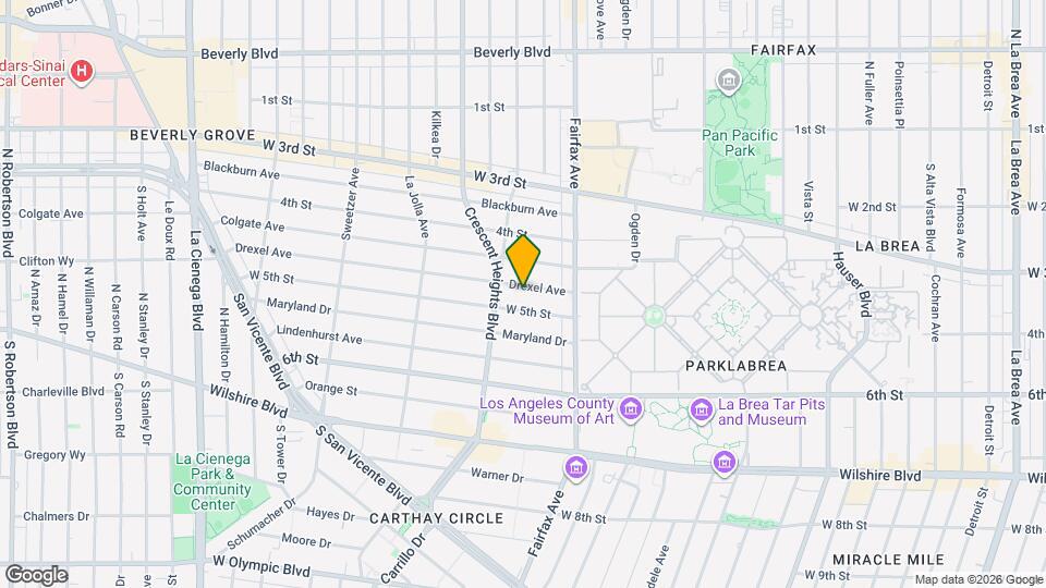 6258 Drexel Ave Map and Location Details