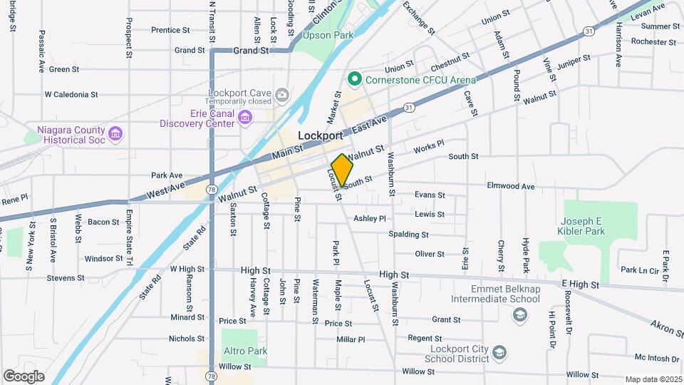 87 Locust St Map and Location Details