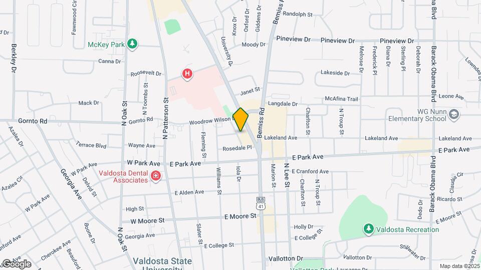 2107 Mimosa Dr Map and Location Details