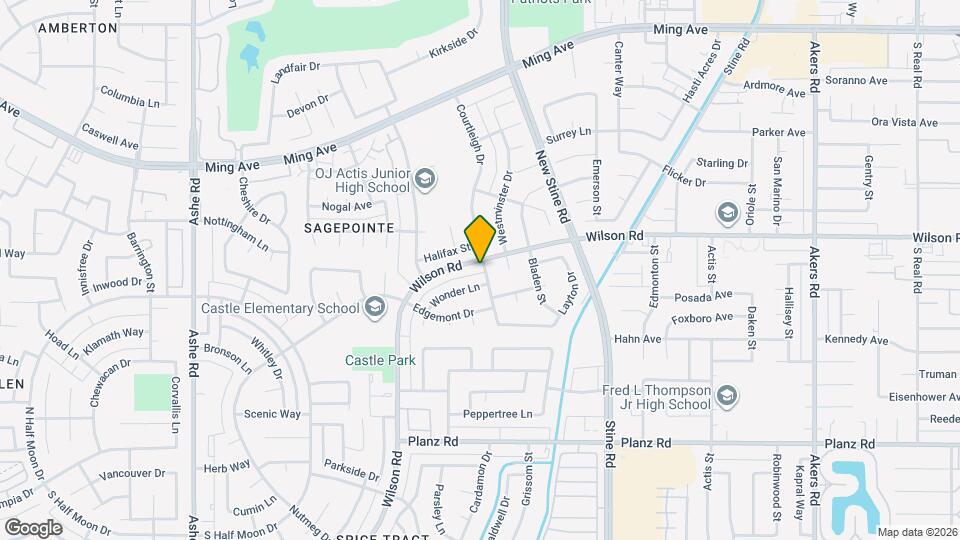 2601 Courtleigh Dr Map and Location Details