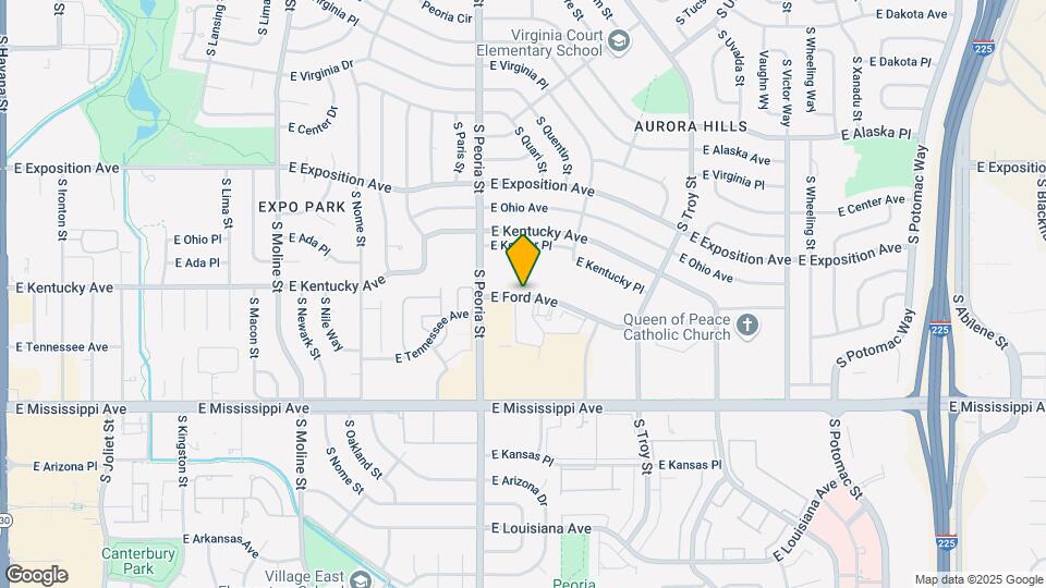 12223 E Ford Ave Map and Location Details