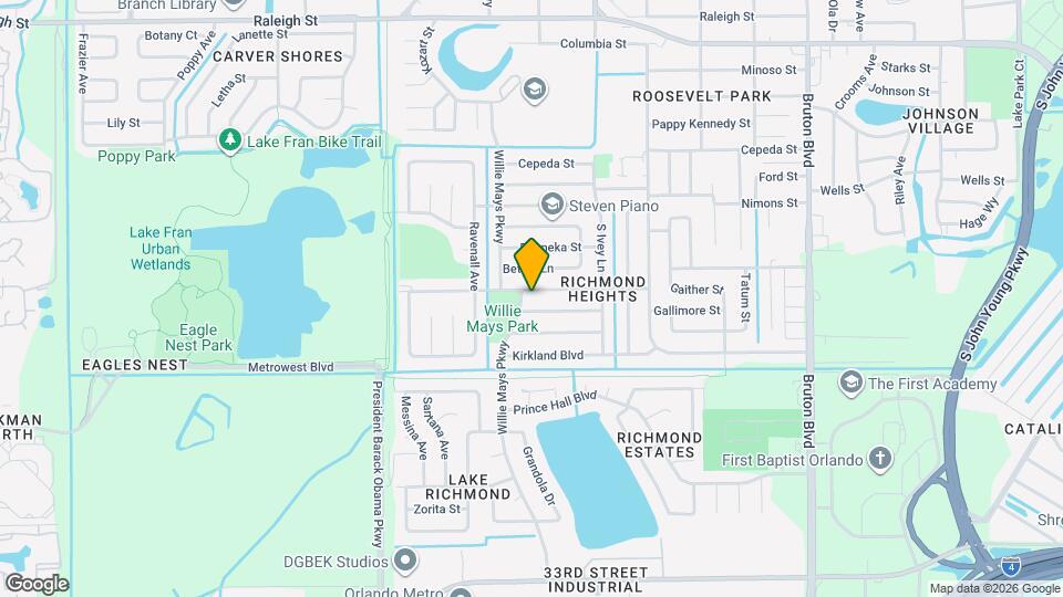 4516 King Cole Blvd Map and Location Details