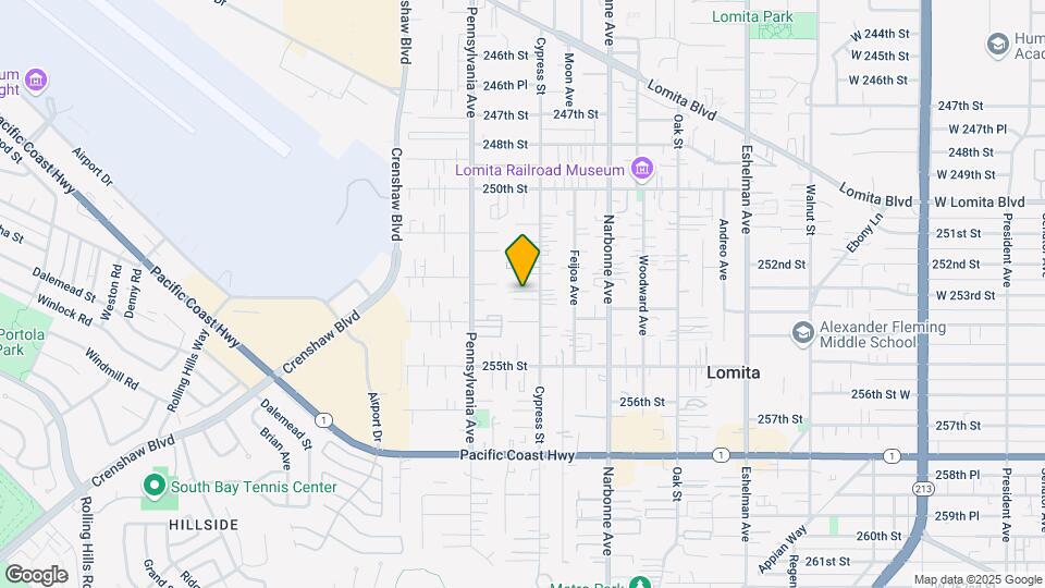 25317 Cypress St Mapa y Detalles de la Ubicación