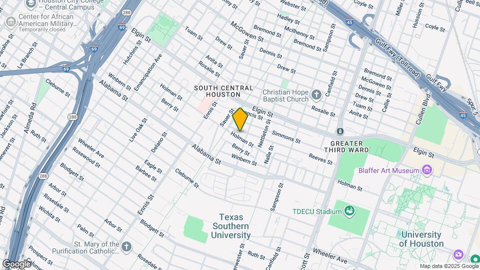 3229 Holman St Mapa y Detalles de la Ubicación