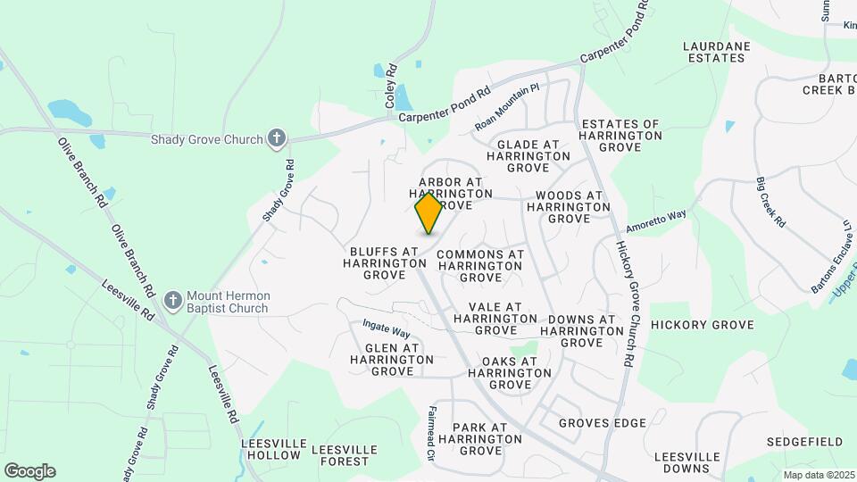 5704 Harrington Grove Dr Mapa y Detalles de la Ubicación