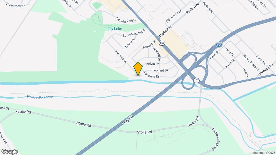 1706 Andrews Dr Map and Location Details