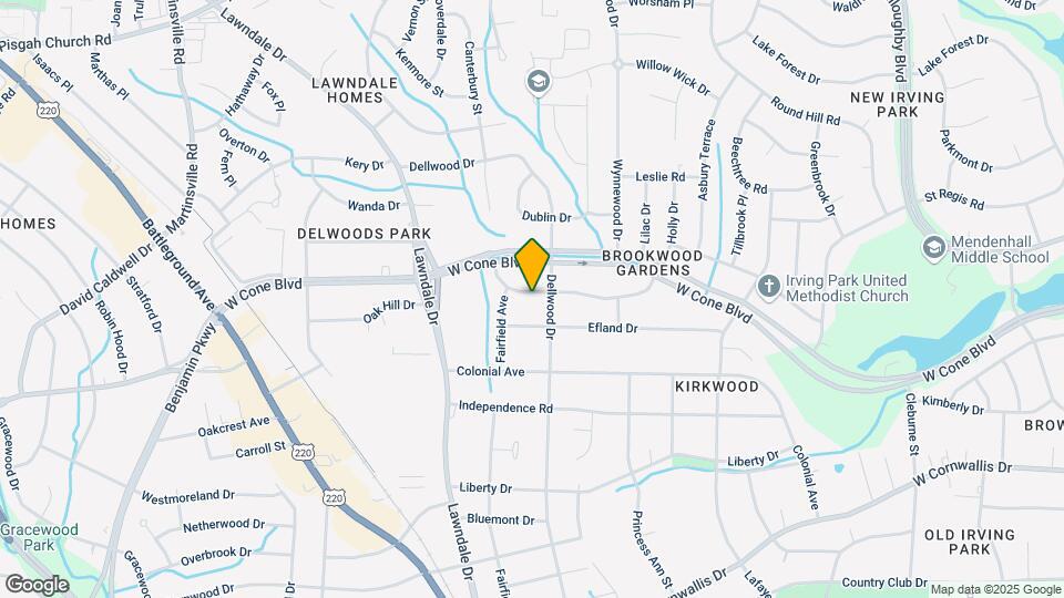1905 Elkhart Dr Map and Location Details